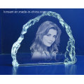 Laser Carve Crystal Photo Frame pour cadeau d&#39;anniversaire